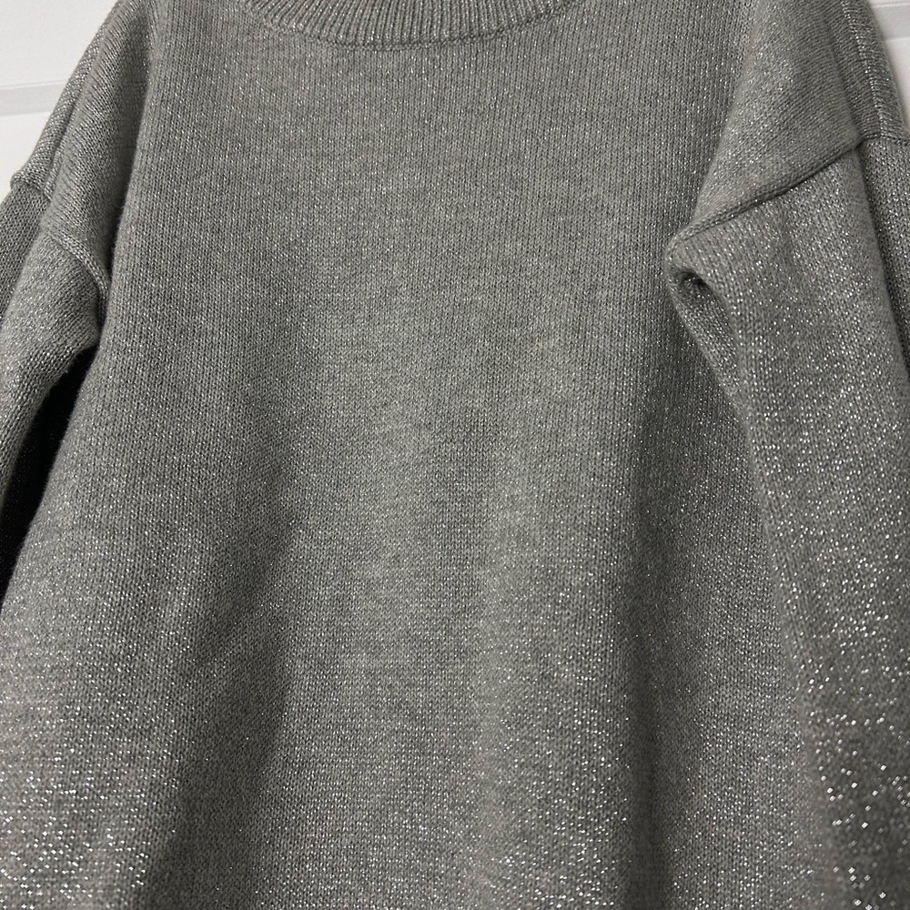 Gray Sparkle Sweater